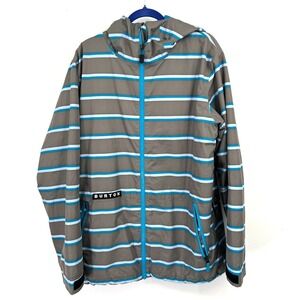 Burton‎ Snowboards DryRide snowboarding ski jacket soft shell blue gray L